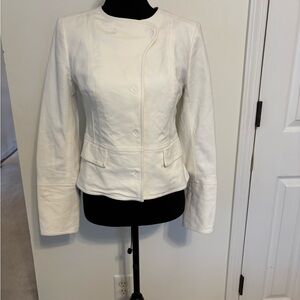 Magaschoni White Blazer
